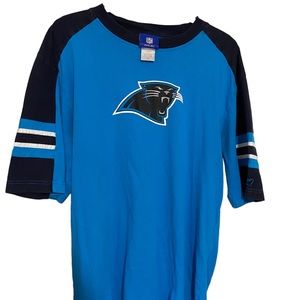 Carolina panthers T-shirt size large Reebok